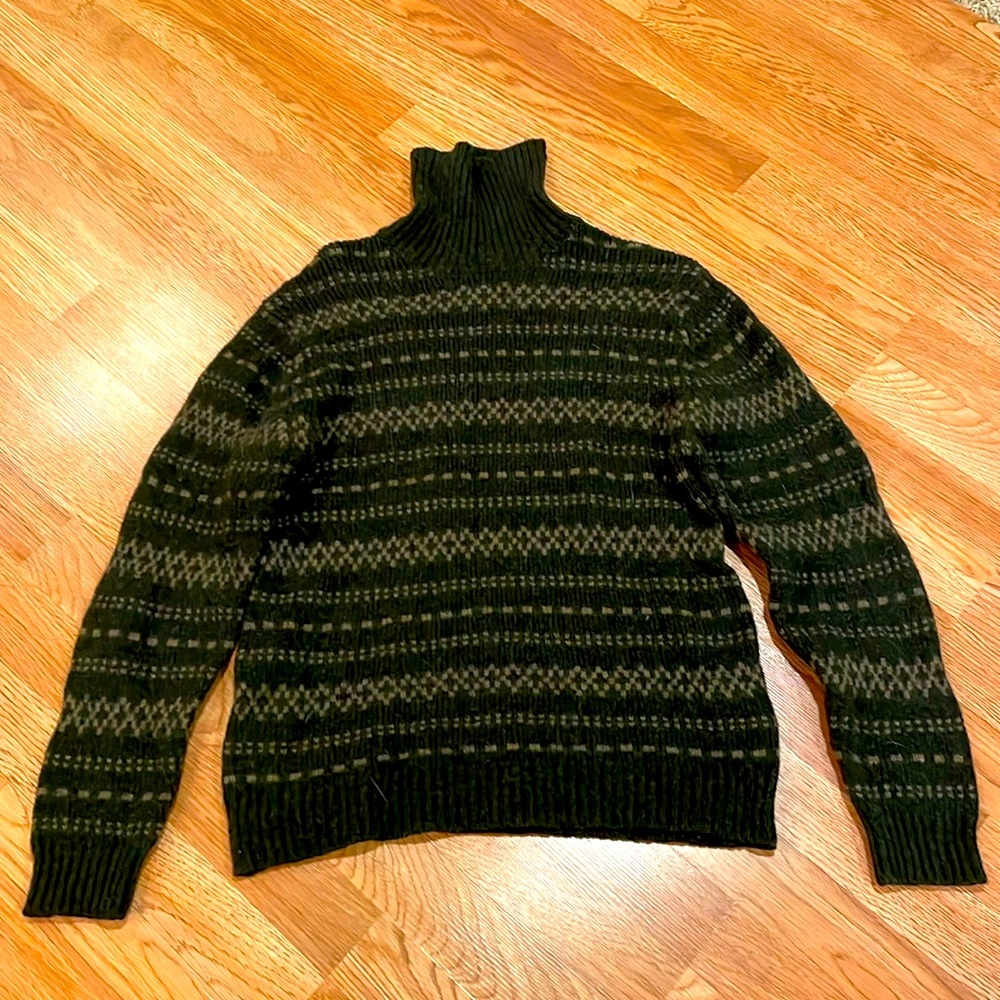 Vintage Boxy Classic Banana Republic Wool Turtleneck